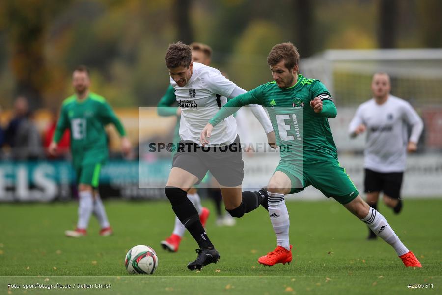 Bernhard Neumayer, David Machau, 19.10.2019, Bayernliga Nord, DJK Ammerthal, TSV Karlburg - Bild-ID: 2269311 Bernhard Neumayer, David Machau, 19.10.2019, Bayernliga Nord, DJK Ammerthal, TSV Karlburg - Bild-ID: 2269311