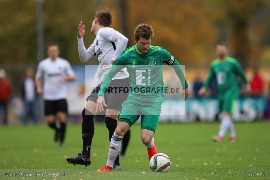 Bernhard Neumayer, David Machau, 19.10.2019, Bayernliga Nord, DJK Ammerthal, TSV Karlburg - Bild-ID: 2269315