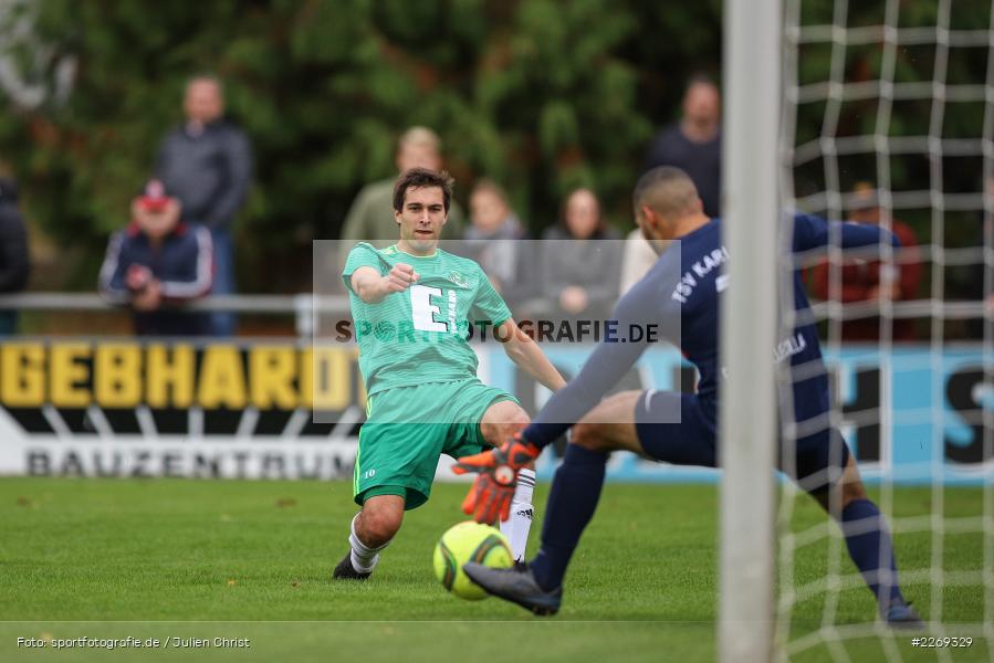 Marvin Fischer-Vallecilla, Christian Schrödl, 19.10.2019, Bayernliga Nord, DJK Ammerthal, TSV Karlburg - Bild-ID: 2269329 Marvin Fischer-Vallecilla, Christian Schrödl, 19.10.2019, Bayernliga Nord, DJK Ammerthal, TSV Karlburg - Bild-ID: 2269329