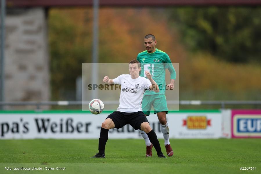 Sebastian Fries, Ferdinand Buchner, 19.10.2019, Bayernliga Nord, DJK Ammerthal, TSV Karlburg - Bild-ID: 2269341
