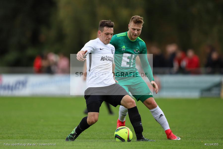 Marcel Frank, Konstantin Keilholz, 19.10.2019, Bayernliga Nord, DJK Ammerthal, TSV Karlburg - Bild-ID: 2269353