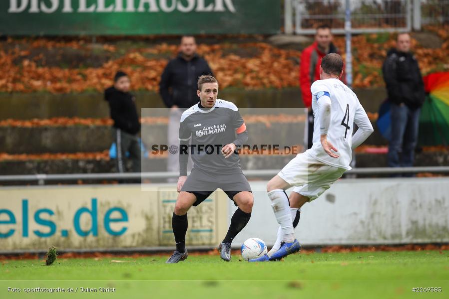 Tim Lorenz, Manuel Römlein, 02.11.2019, Bayernliga Nord, TSV Karlburg, Würzburger FV - Bild-ID: 2269383