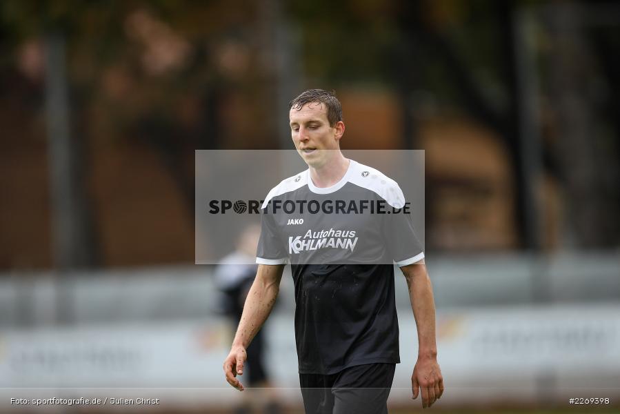 Sebastian Fries, 02.11.2019, Bayernliga Nord, TSV Karlburg, Würzburger FV - Bild-ID: 2269398