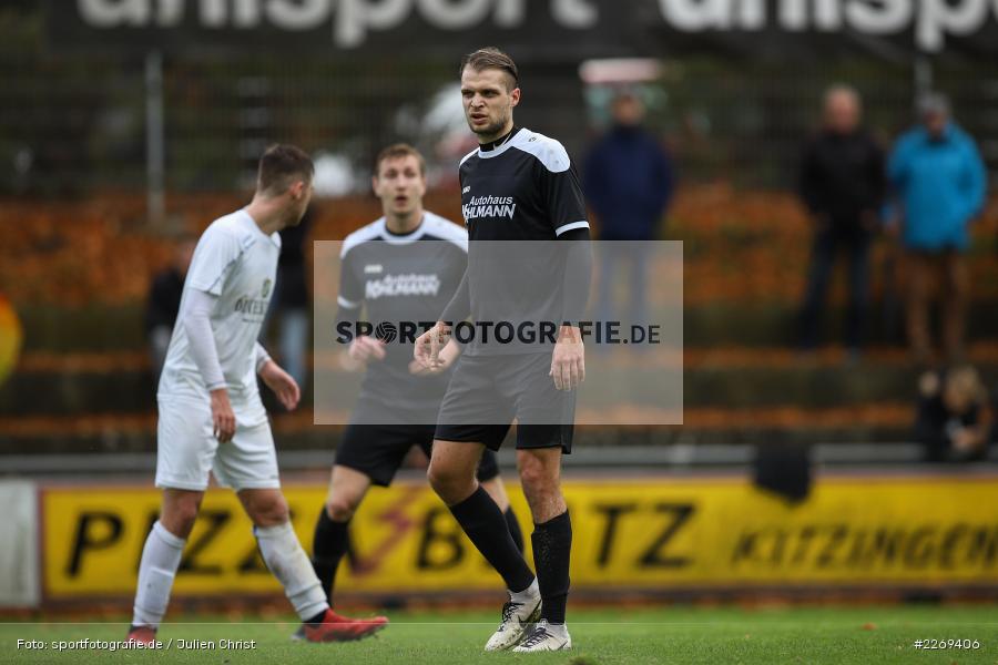 Marvin Schramm, 02.11.2019, Bayernliga Nord, TSV Karlburg, Würzburger FV - Bild-ID: 2269406