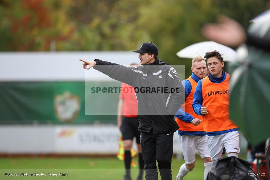 Markus Köhler, 02.11.2019, Bayernliga Nord, TSV Karlburg, Würzburger FV - Bild-ID: 2269420