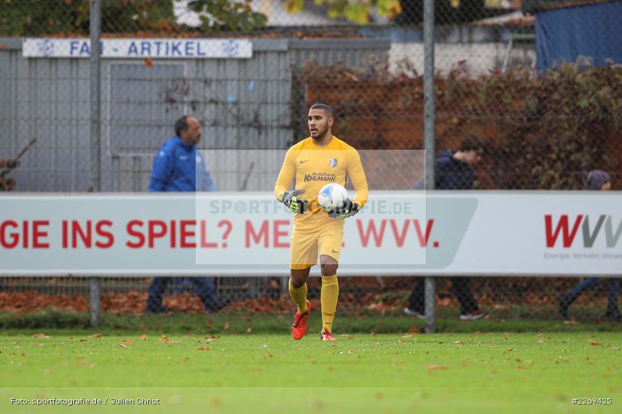 Marvin Fischer-Vallecilla, 02.11.2019, Bayernliga Nord, TSV Karlburg, Würzburger FV - Bild-ID: 2269425 Marvin Fischer-Vallecilla, 02.11.2019, Bayernliga Nord, TSV Karlburg, Würzburger FV - Bild-ID: 2269425