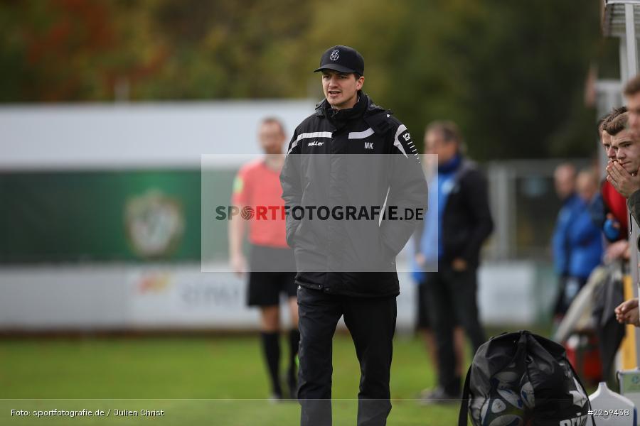 Markus Köhler, 02.11.2019, Bayernliga Nord, TSV Karlburg, Würzburger FV - Bild-ID: 2269438