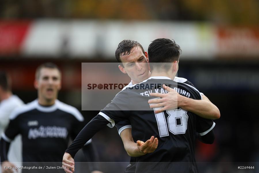 Sebastian Fries, Jan Wabnitz, 02.11.2019, Bayernliga Nord, TSV Karlburg, Würzburger FV - Bild-ID: 2269444