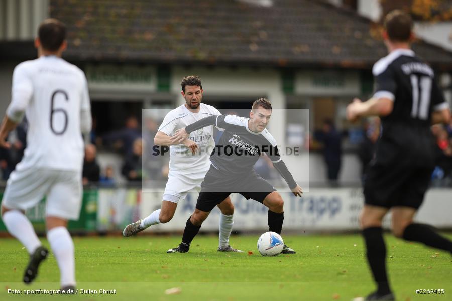 Benjamin Schömig, Andreas Rösch, 02.11.2019, Bayernliga Nord, TSV Karlburg, Würzburger FV - Bild-ID: 2269455 Benjamin Schömig, Andreas Rösch, 02.11.2019, Bayernliga Nord, TSV Karlburg, Würzburger FV - Bild-ID: 2269455