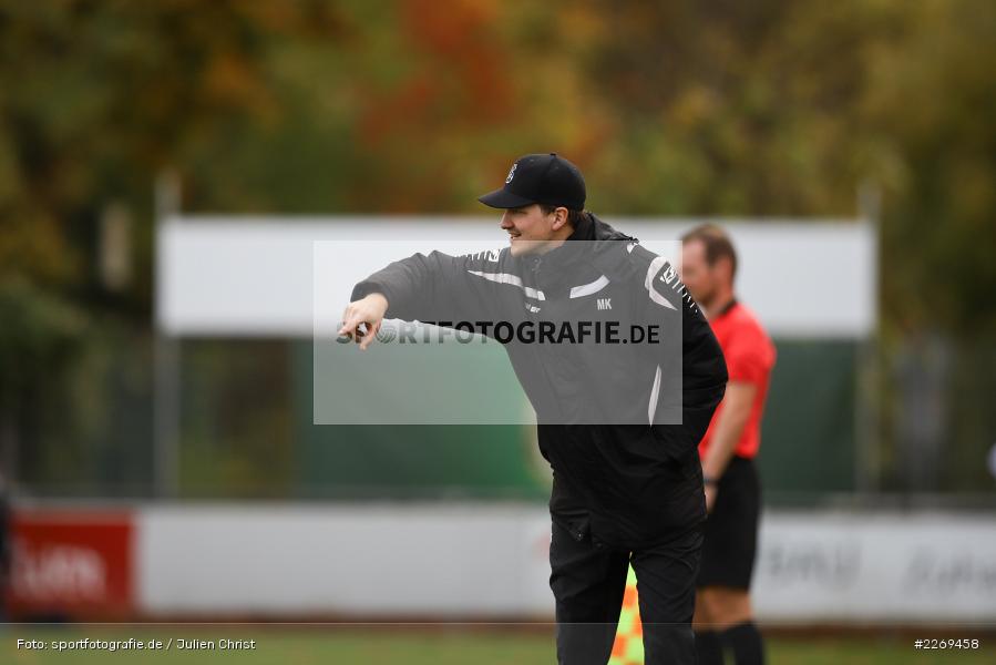Markus Köhler, 02.11.2019, Bayernliga Nord, TSV Karlburg, Würzburger FV - Bild-ID: 2269458