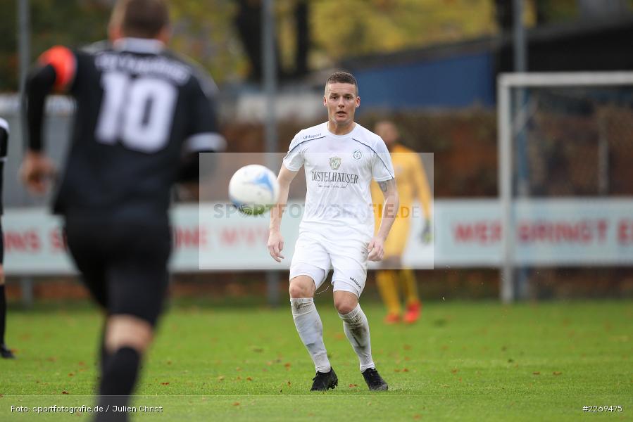 Dennie Michel, 02.11.2019, Bayernliga Nord, TSV Karlburg, Würzburger FV - Bild-ID: 2269475