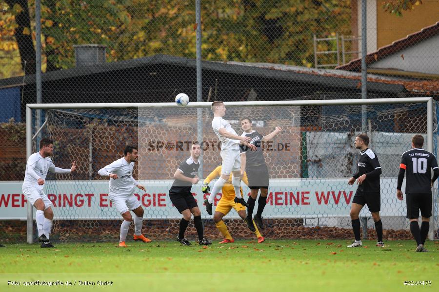 Andreas Köhler, Dennie Michel, 02.11.2019, Bayernliga Nord, TSV Karlburg, Würzburger FV - Bild-ID: 2269479 Andreas Köhler, Dennie Michel, 02.11.2019, Bayernliga Nord, TSV Karlburg, Würzburger FV - Bild-ID: 2269479