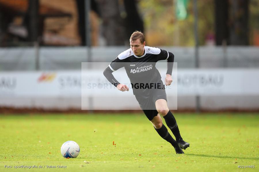 Marco Schiebel, 02.11.2019, Bayernliga Nord, TSV Karlburg, Würzburger FV - Bild-ID: 2269483
