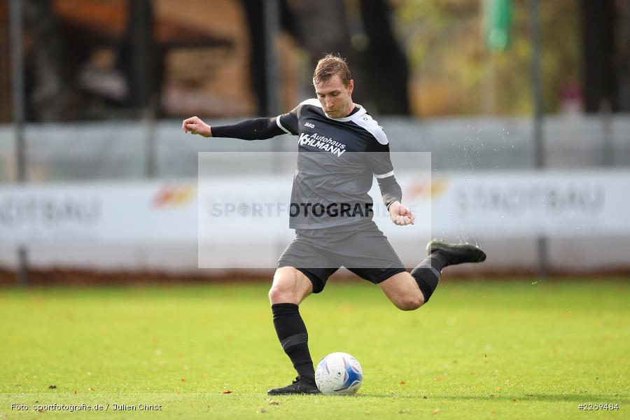 Marco Schiebel, 02.11.2019, Bayernliga Nord, TSV Karlburg, Würzburger FV - Bild-ID: 2269484