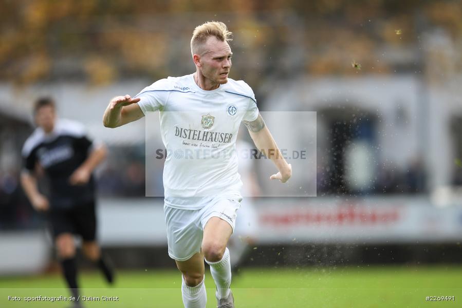 Kevin Röckert, 02.11.2019, Bayernliga Nord, TSV Karlburg, Würzburger FV - Bild-ID: 2269491