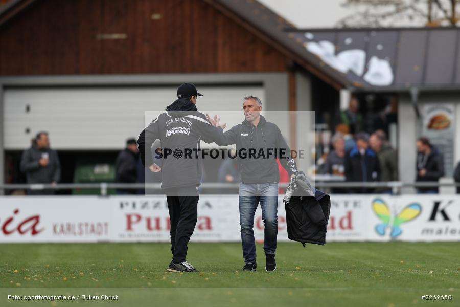 Gerd Klaus, Markus Köhler, 09.11.2019, Bayernliga Nord, SV Seligenporten, TSV Karlburg - Bild-ID: 2269650 Gerd Klaus, Markus Köhler, 09.11.2019, Bayernliga Nord, SV Seligenporten, TSV Karlburg - Bild-ID: 2269650