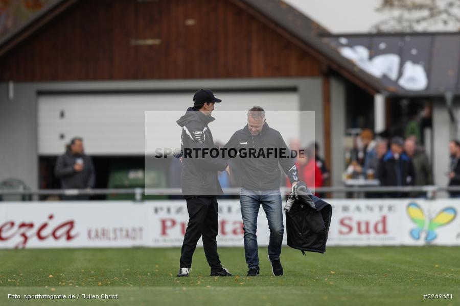 Gerd Klaus, Markus Köhler, 09.11.2019, Bayernliga Nord, SV Seligenporten, TSV Karlburg - Bild-ID: 2269651 Gerd Klaus, Markus Köhler, 09.11.2019, Bayernliga Nord, SV Seligenporten, TSV Karlburg - Bild-ID: 2269651