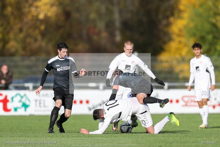 Cedric Fenske, Raffael Kobrowski, Mergim Bajrami, Manuel Römlein, 09.11.2019, Bayernliga Nord, SV Seligenporten, TSV Karlburg - Bild-ID: 2269682 Cedric Fenske, Raffael Kobrowski, Mergim Bajrami, Manuel Römlein, 09.11.2019, Bayernliga Nord, SV Seligenporten, TSV Karlburg - Bild-ID: 2269682