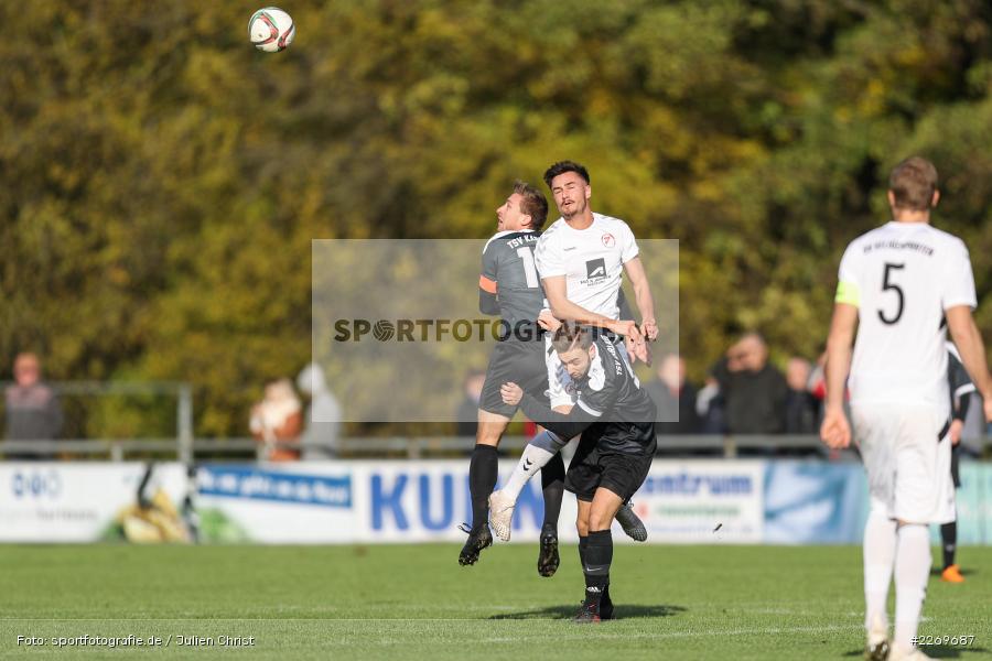 Manuel Römlein, Tim Olschewski, Sebastian Stumpf, 09.11.2019, Bayernliga Nord, SV Seligenporten, TSV Karlburg - Bild-ID: 2269687 Manuel Römlein, Tim Olschewski, Sebastian Stumpf, 09.11.2019, Bayernliga Nord, SV Seligenporten, TSV Karlburg - Bild-ID: 2269687