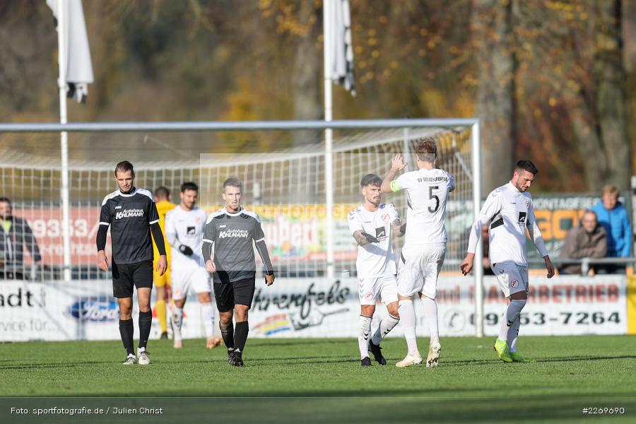 Marco Janz, Marco Wiedmann, 09.11.2019, Bayernliga Nord, SV Seligenporten, TSV Karlburg - Bild-ID: 2269690 Marco Janz, Marco Wiedmann, 09.11.2019, Bayernliga Nord, SV Seligenporten, TSV Karlburg - Bild-ID: 2269690