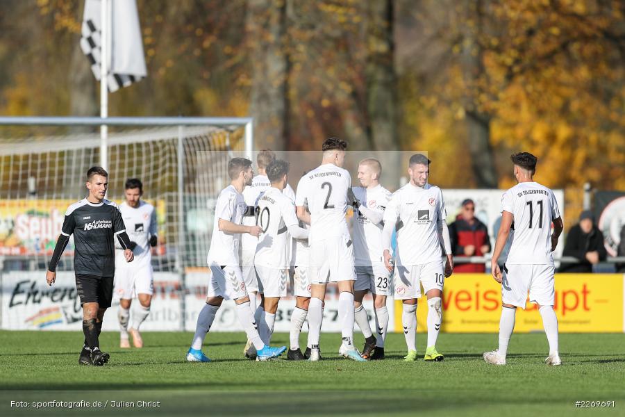 Matthew Loo, Tim Olschewski, Nico Moos, Marco Janz, Marco Wiedmann, 09.11.2019, Bayernliga Nord, SV Seligenporten, TSV Karlburg - Bild-ID: 2269691 Matthew Loo, Tim Olschewski, Nico Moos, Marco Janz, Marco Wiedmann, 09.11.2019, Bayernliga Nord, SV Seligenporten, TSV Karlburg - Bild-ID: 2269691