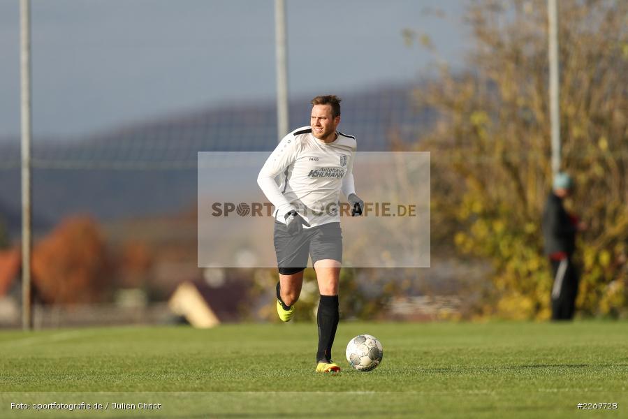 Patrick Plawky, 09.11.2019, Kreisliga Würzburg Gr. 2, TSV Karlburg II, FC Wiesenfeld-Halsbach - Bild-ID: 2269728