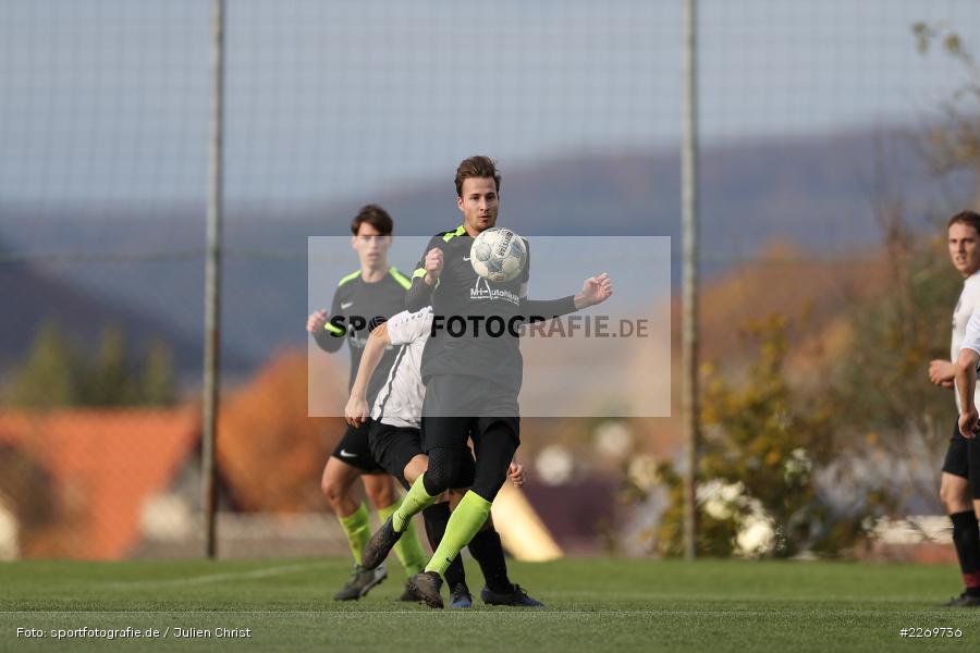 Philipp Kübert, Marco Mehling, 09.11.2019, Kreisliga Würzburg Gr. 2, TSV Karlburg II, FC Wiesenfeld-Halsbach - Bild-ID: 2269736 Philipp Kübert, Marco Mehling, 09.11.2019, Kreisliga Würzburg Gr. 2, TSV Karlburg II, FC Wiesenfeld-Halsbach - Bild-ID: 2269736