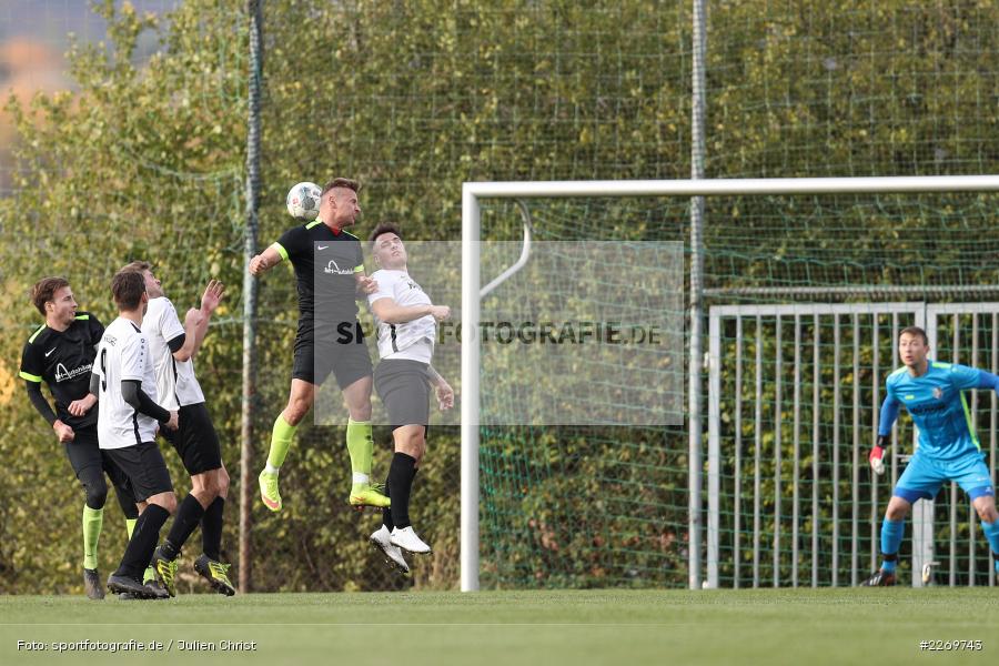 Szymon Dynia, Michael Wolff, 09.11.2019, Kreisliga Würzburg Gr. 2, TSV Karlburg II, FC Wiesenfeld-Halsbach - Bild-ID: 2269743