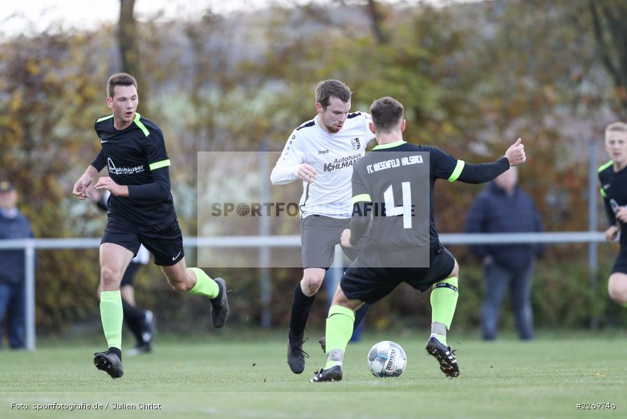 Max Köhler, Dominik Endres, 09.11.2019, Kreisliga Würzburg Gr. 2, TSV Karlburg II, FC Wiesenfeld-Halsbach - Bild-ID: 2269746 Max Köhler, Dominik Endres, 09.11.2019, Kreisliga Würzburg Gr. 2, TSV Karlburg II, FC Wiesenfeld-Halsbach - Bild-ID: 2269746