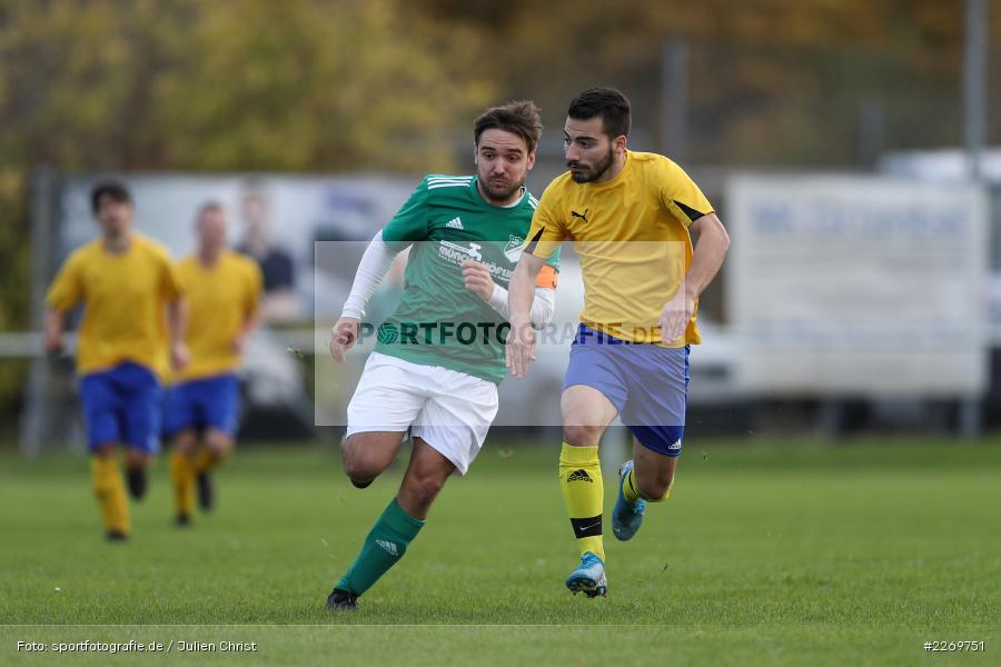 Julian Försch, Yannic Mälzer, Kreisklasse Würzburg Gr. 3, 09.11.2019, SV Sendelbach-Steinbach, FC Gössenheim - Bild-ID: 2269751 Julian Försch, Yannic Mälzer, Kreisklasse Würzburg Gr. 3, 09.11.2019, SV Sendelbach-Steinbach, FC Gössenheim - Bild-ID: 2269751