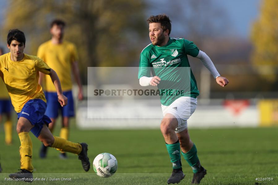 Philipp Göbel, Kreisklasse Würzburg Gr. 3, 09.11.2019, SV Sendelbach-Steinbach, FC Gössenheim - Bild-ID: 2269759
