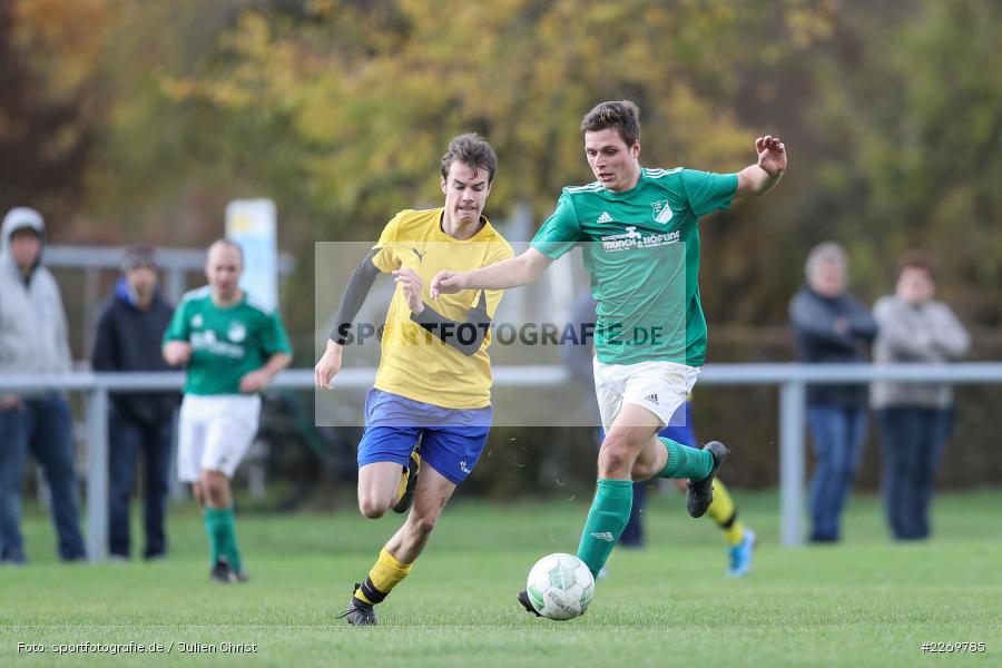 Kilian Wehner, Alexander Nadler, Kreisklasse Würzburg Gr. 3, 09.11.2019, SV Sendelbach-Steinbach, FC Gössenheim - Bild-ID: 2269785 Kilian Wehner, Alexander Nadler, Kreisklasse Würzburg Gr. 3, 09.11.2019, SV Sendelbach-Steinbach, FC Gössenheim - Bild-ID: 2269785