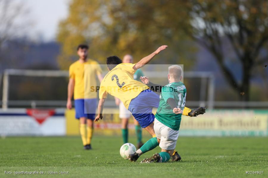 Christian Guzzanti, Niklas Breust, Kreisklasse Würzburg Gr. 3, 09.11.2019, SV Sendelbach-Steinbach, FC Gössenheim - Bild-ID: 2269807 Christian Guzzanti, Niklas Breust, Kreisklasse Würzburg Gr. 3, 09.11.2019, SV Sendelbach-Steinbach, FC Gössenheim - Bild-ID: 2269807