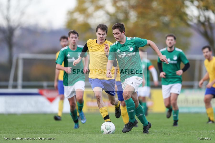 Alexander Nadler, Kilian Wehner, Kreisklasse Würzburg Gr. 3, 09.11.2019, SV Sendelbach-Steinbach, FC Gössenheim - Bild-ID: 2269816 Alexander Nadler, Kilian Wehner, Kreisklasse Würzburg Gr. 3, 09.11.2019, SV Sendelbach-Steinbach, FC Gössenheim - Bild-ID: 2269816