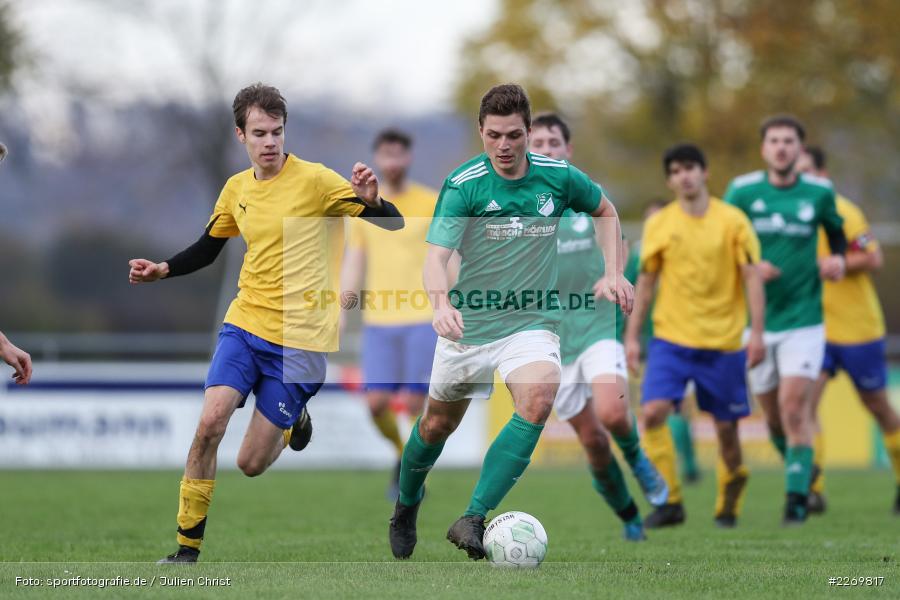 Alexander Nadler, Kilian Wehner, Kreisklasse Würzburg Gr. 3, 09.11.2019, SV Sendelbach-Steinbach, FC Gössenheim - Bild-ID: 2269817 Alexander Nadler, Kilian Wehner, Kreisklasse Würzburg Gr. 3, 09.11.2019, SV Sendelbach-Steinbach, FC Gössenheim - Bild-ID: 2269817