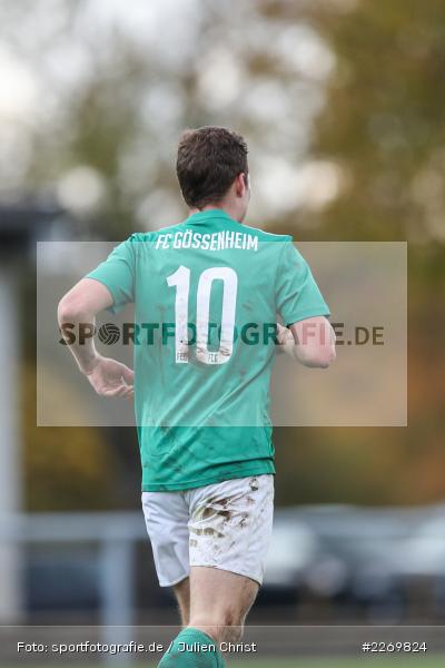 Kilian Wehner, Kreisklasse Würzburg Gr. 3, 09.11.2019, SV Sendelbach-Steinbach, FC Gössenheim - Bild-ID: 2269824