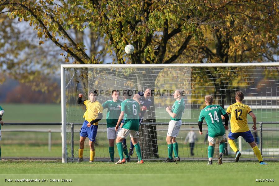 Fabian Brand, Kreisklasse Würzburg Gr. 3, 09.11.2019, SV Sendelbach-Steinbach, FC Gössenheim - Bild-ID: 2269868