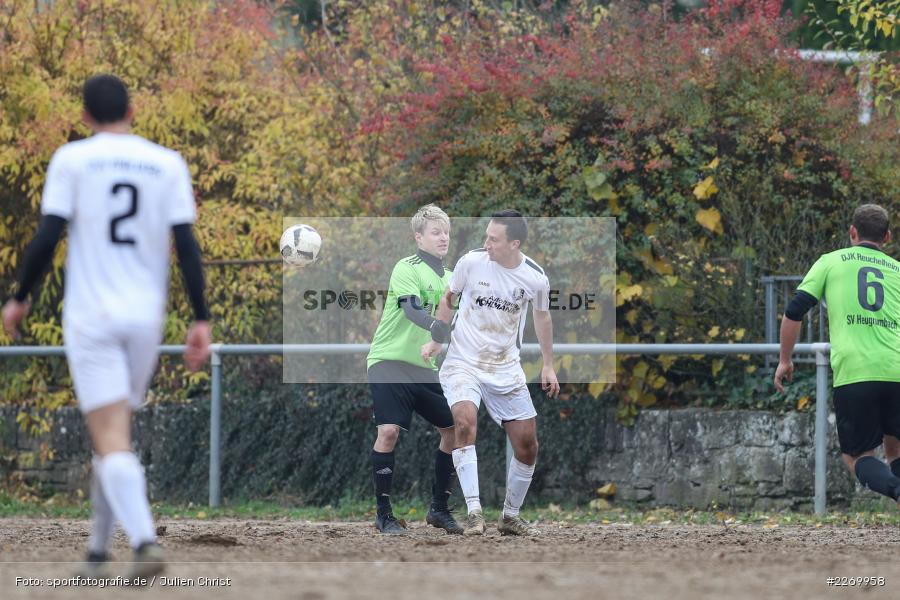 Tobias Ehrenfels, Jens Rösser, 10.11.2019, A-Klasse Würzburg Gr. 6, DJK Reuchelheim/SV Heumgrumbach, TSV Karlburg III - Bild-ID: 2269958 Tobias Ehrenfels, Jens Rösser, 10.11.2019, A-Klasse Würzburg Gr. 6, DJK Reuchelheim/SV Heumgrumbach, TSV Karlburg III - Bild-ID: 2269958