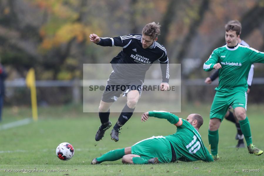 Severin Wagner, Moritz Rauch, Kreisliga Würzburg Gr. 2, 10.11.2019, FV Steinfeld/Hausen-Rohrbach, FV Karlstadt - Bild-ID: 2269965 Severin Wagner, Moritz Rauch, Kreisliga Würzburg Gr. 2, 10.11.2019, FV Steinfeld/Hausen-Rohrbach, FV Karlstadt - Bild-ID: 2269965