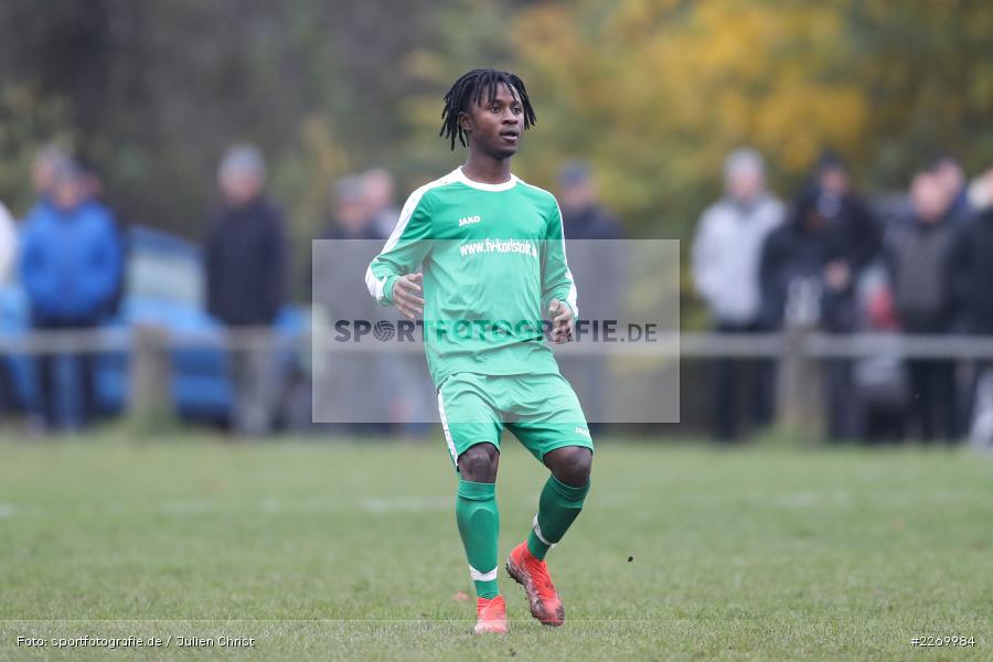Sanusie Bah, Kreisliga Würzburg Gr. 2, 10.11.2019, FV Steinfeld/Hausen-Rohrbach, FV Karlstadt - Bild-ID: 2269984