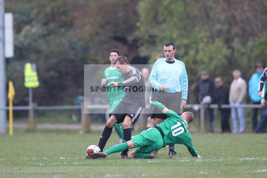 Niklas Göbel, Philipp Hölzer, Severin Wagner, Kreisliga Würzburg Gr. 2, 10.11.2019, FV Steinfeld/Hausen-Rohrbach, FV Karlstadt - Bild-ID: 2269996