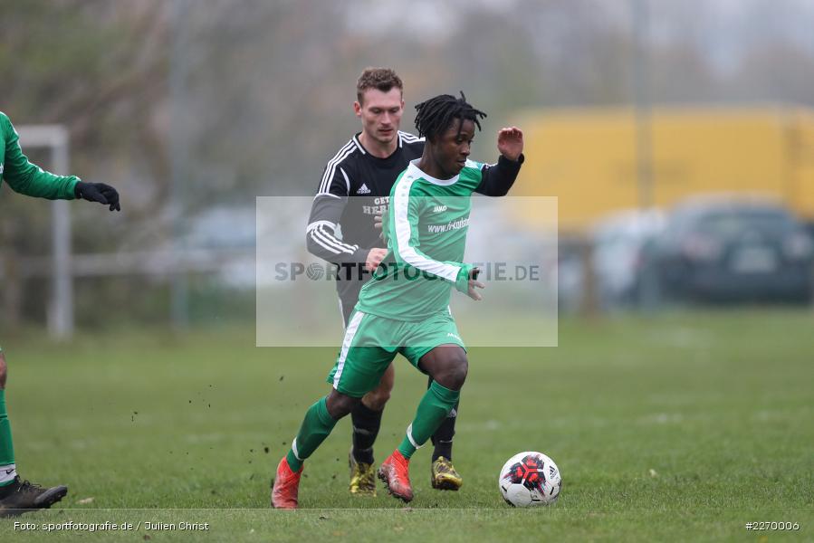Sanusie Bah, Felix Müller, Kreisliga Würzburg Gr. 2, 10.11.2019, FV Steinfeld/Hausen-Rohrbach, FV Karlstadt - Bild-ID: 2270006 Sanusie Bah, Felix Müller, Kreisliga Würzburg Gr. 2, 10.11.2019, FV Steinfeld/Hausen-Rohrbach, FV Karlstadt - Bild-ID: 2270006