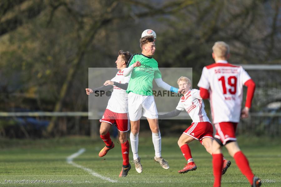 Mika Gerber, Jakob Fischer, 16.11.2019, A-Junioren Bezirksoberliga, (SG) SpVgg Hösbach-Bahnhof, (SG) FV Karlstadt - Bild-ID: 2270032 Mika Gerber, Jakob Fischer, 16.11.2019, A-Junioren Bezirksoberliga, (SG) SpVgg Hösbach-Bahnhof, (SG) FV Karlstadt - Bild-ID: 2270032