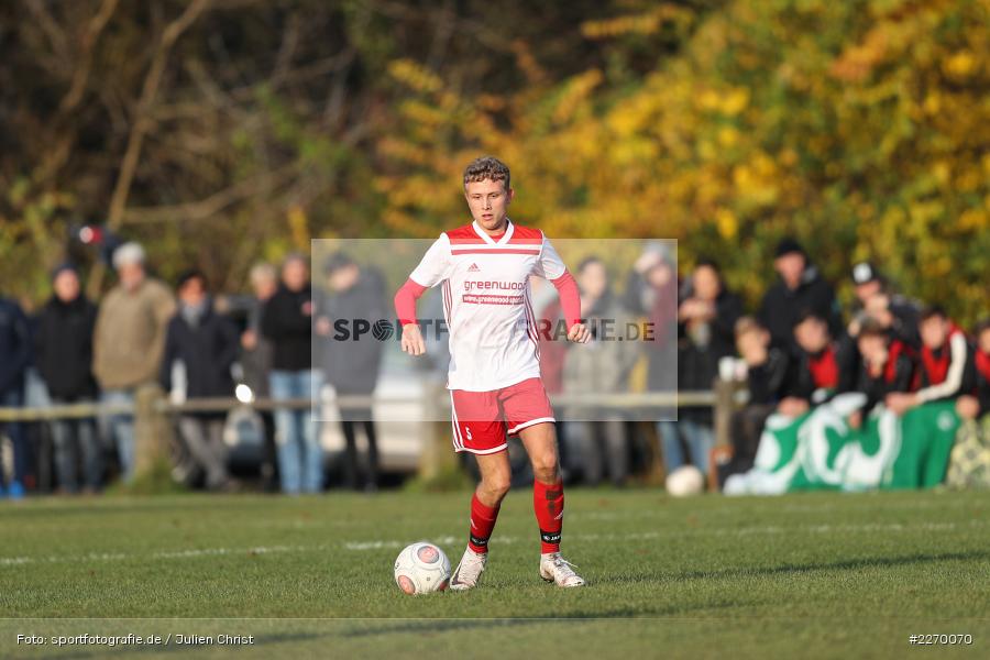 Lucas Lutze, 16.11.2019, A-Junioren Bezirksoberliga, (SG) SpVgg Hösbach-Bahnhof, (SG) FV Karlstadt - Bild-ID: 2270070 Lucas Lutze, 16.11.2019, A-Junioren Bezirksoberliga, (SG) SpVgg Hösbach-Bahnhof, (SG) FV Karlstadt - Bild-ID: 2270070