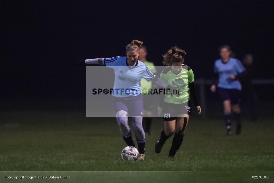 Katharina Weigand, Eileen Pölderl, 16.11.2019, Bezirksoberliga Frauen, VfR Stadt Bischofsheim, SpVgg Adelsberg - Bild-ID: 2270083 Katharina Weigand, Eileen Pölderl, 16.11.2019, Bezirksoberliga Frauen, VfR Stadt Bischofsheim, SpVgg Adelsberg - Bild-ID: 2270083