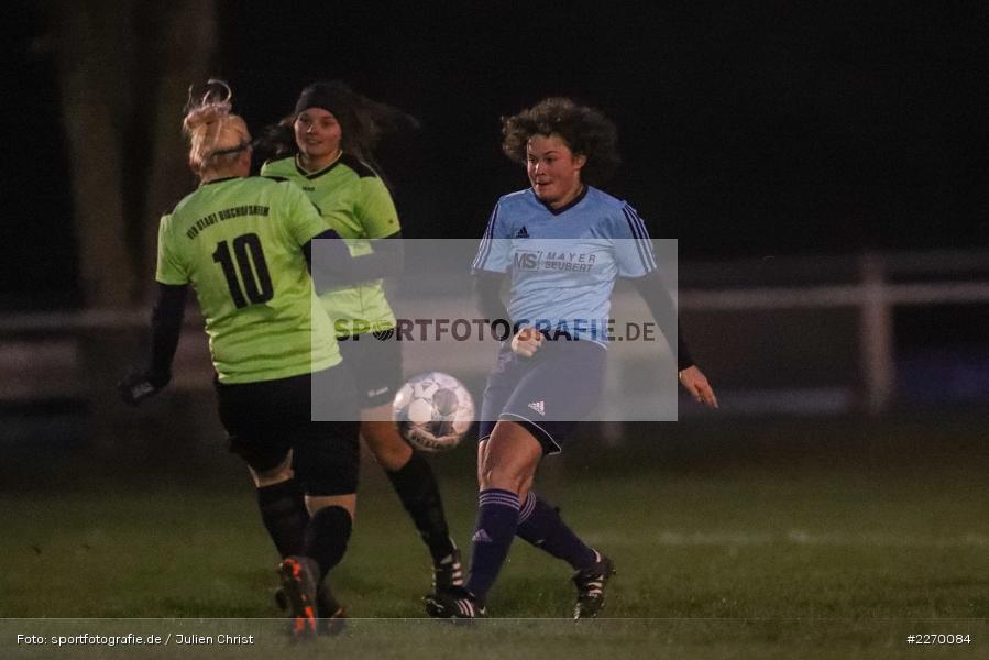 Tanja Heckenlauer, Julia Siegler, Selina Schulz, 16.11.2019, Bezirksoberliga Frauen, VfR Stadt Bischofsheim, SpVgg Adelsberg - Bild-ID: 2270084 Tanja Heckenlauer, Julia Siegler, Selina Schulz, 16.11.2019, Bezirksoberliga Frauen, VfR Stadt Bischofsheim, SpVgg Adelsberg - Bild-ID: 2270084