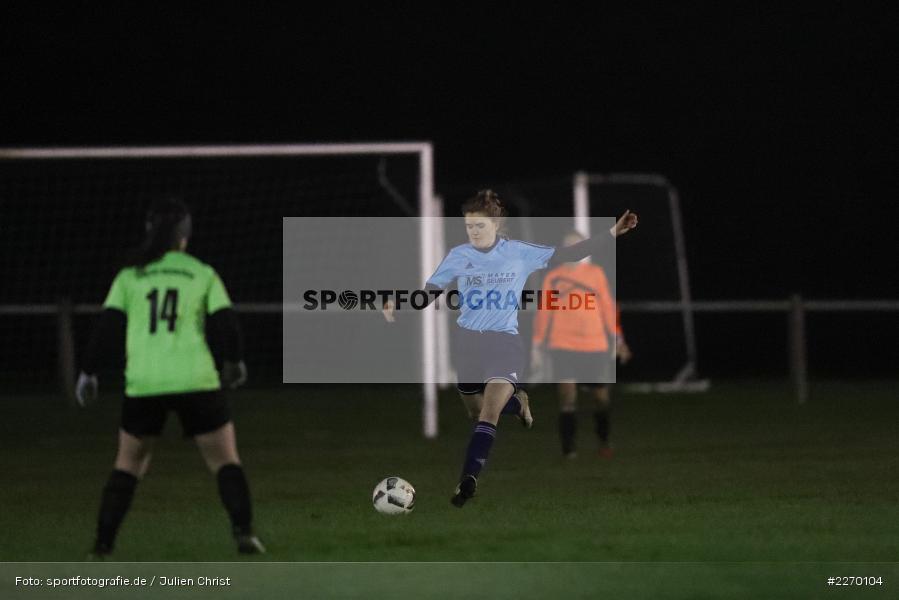 Katharina Schmitt, 16.11.2019, Bezirksoberliga Frauen, VfR Stadt Bischofsheim, SpVgg Adelsberg - Bild-ID: 2270104