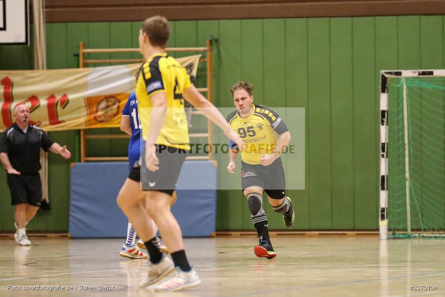 Felix Käb, Erwin-Ammann-Halle, Bezirksliga Staffel Nord, 16.11.2019, TV Königsberg, TSV Karlstadt - Bild-ID: 2270109