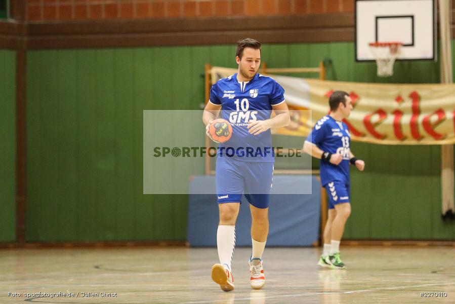 Andreas Obert, Erwin-Ammann-Halle, Bezirksliga Staffel Nord, 16.11.2019, TV Königsberg, TSV Karlstadt - Bild-ID: 2270110