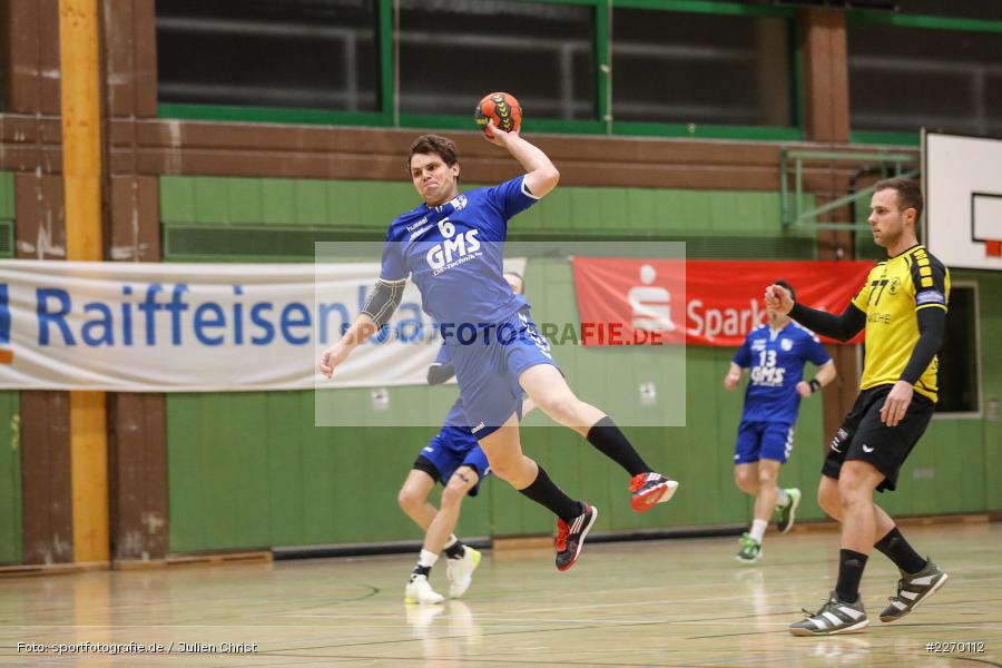 Sebastian Heun, Erwin-Ammann-Halle, Bezirksliga Staffel Nord, 16.11.2019, TV Königsberg, TSV Karlstadt - Bild-ID: 2270112
